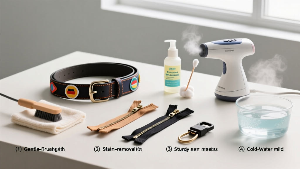 Easy Care for Polyester Clothes Accessories and Attachments