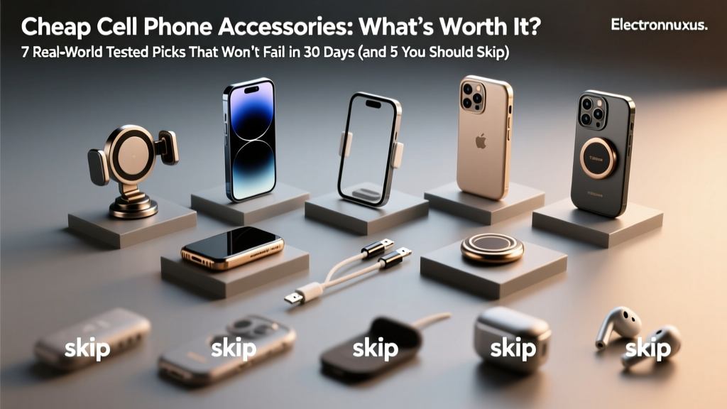 Cheap Cell Phone Accessories Whats Worth It: 7 Real-World Tested Picks That Won’t Fail in 30 Days (and 5 You Should Skip)