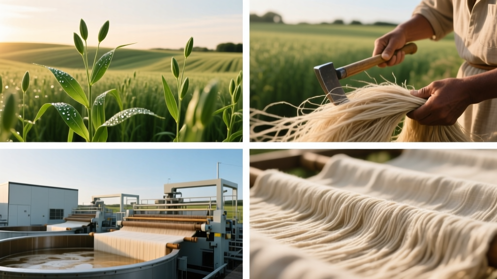 Linen Roots: From Flax Field to Fashion Forward Fabric