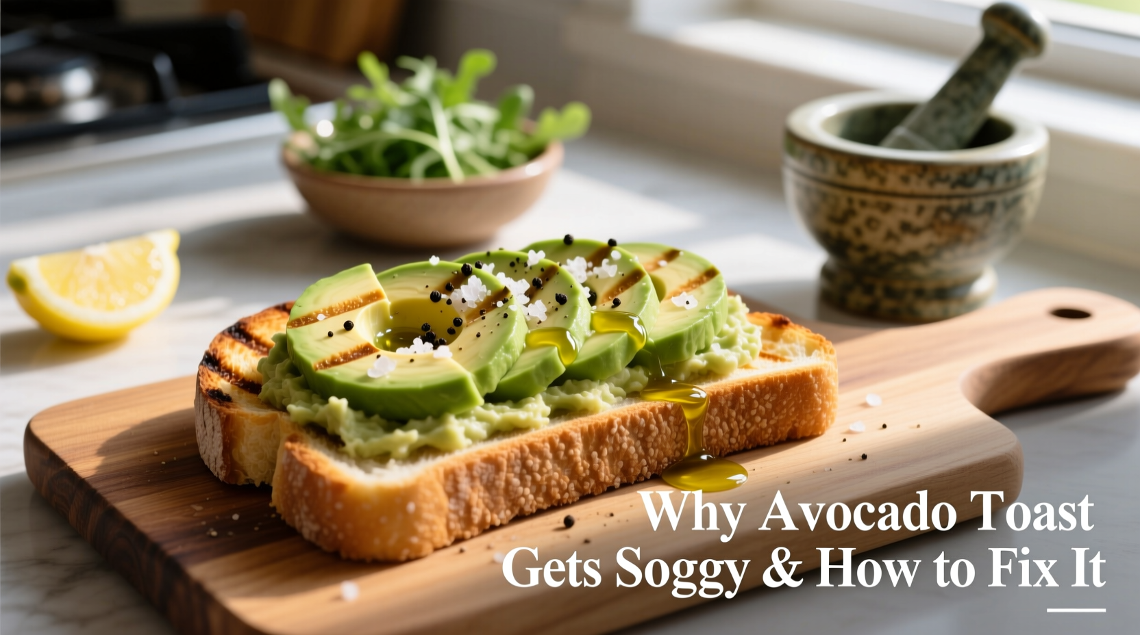 why is my avocado toast soggy and how to get perfect crispness