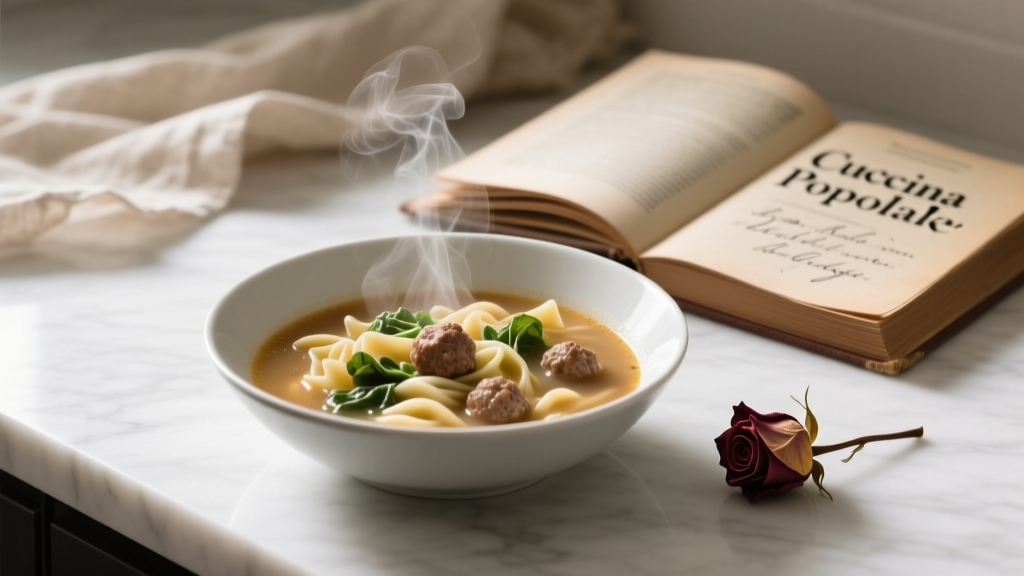 Italian Wedding Soup Origin: Not Italian, Not for Weddings