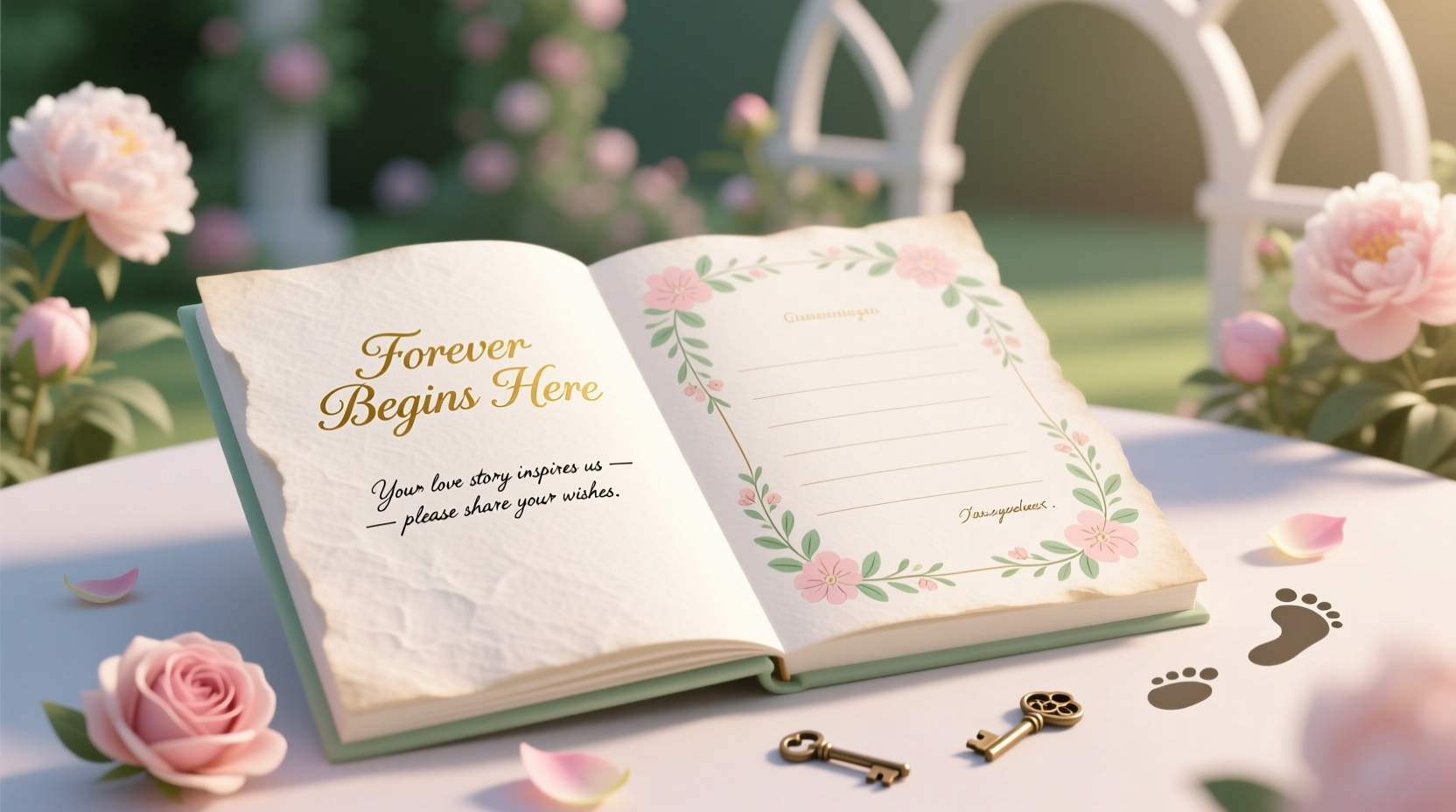what to write in a wedding guest book