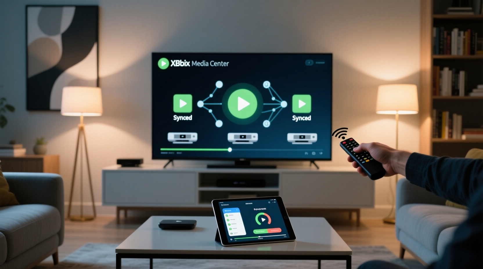 how to synchronize your xbmc media center between every