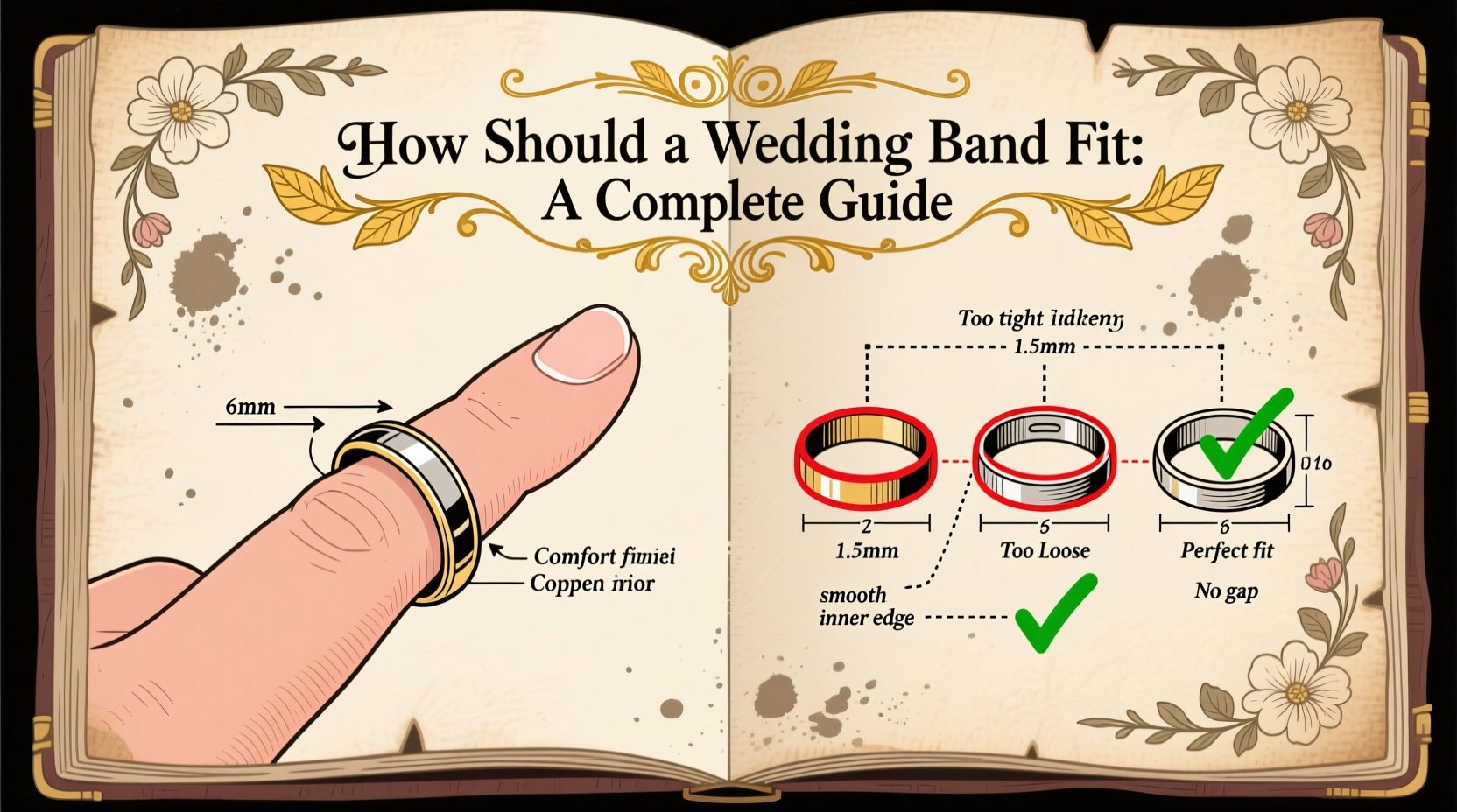 how should a wedding band fit