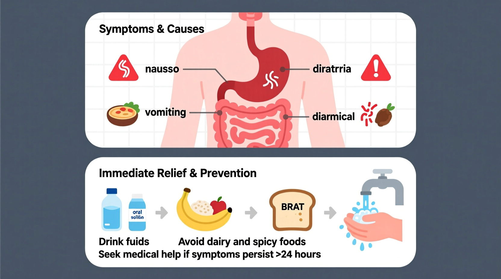 how to fix food poisoning