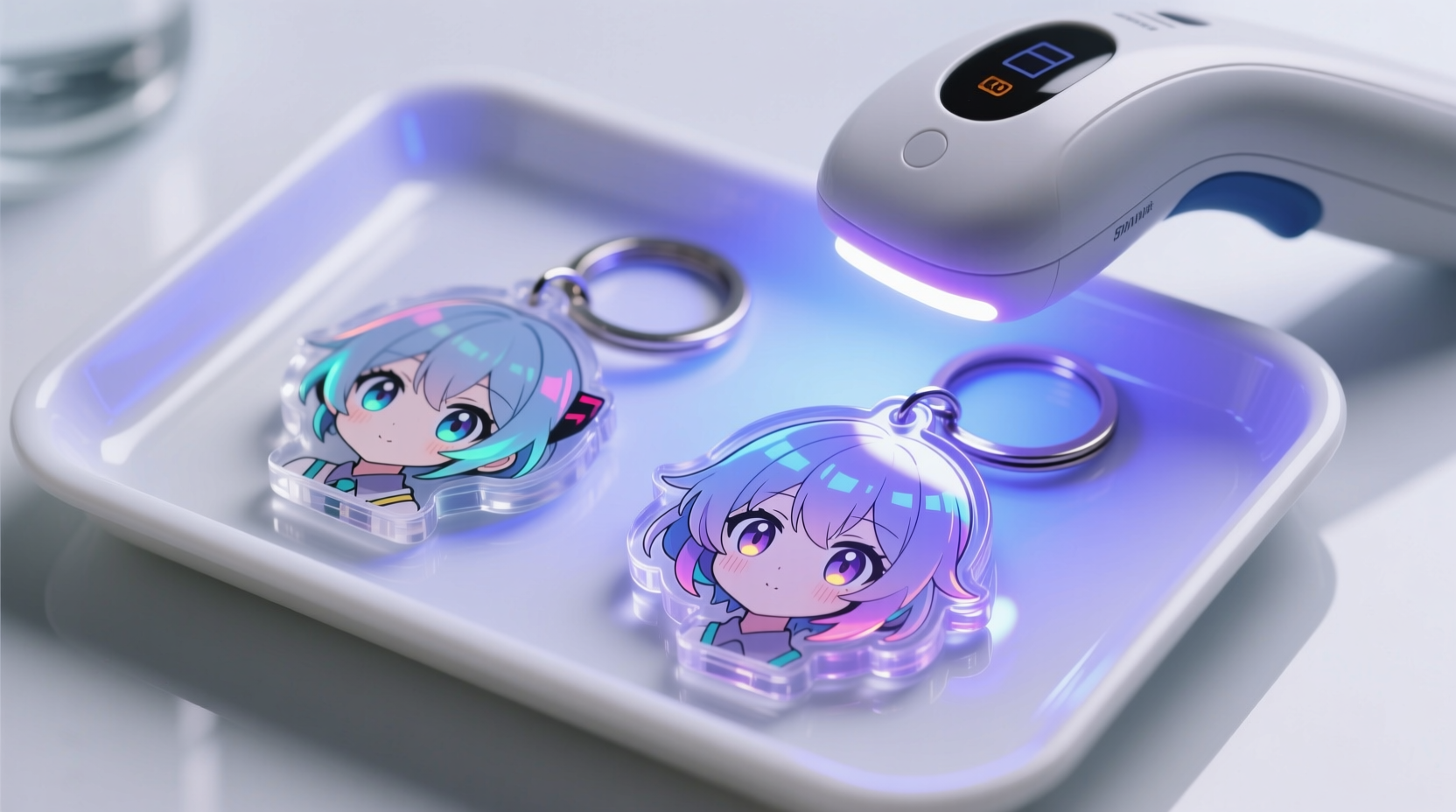 eco friendly cleaning tips for resin anime keychains