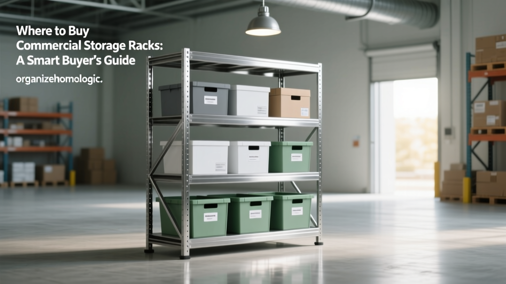 Where to Buy Commercial Storage Racks: A Smart Buyer’s Guide
