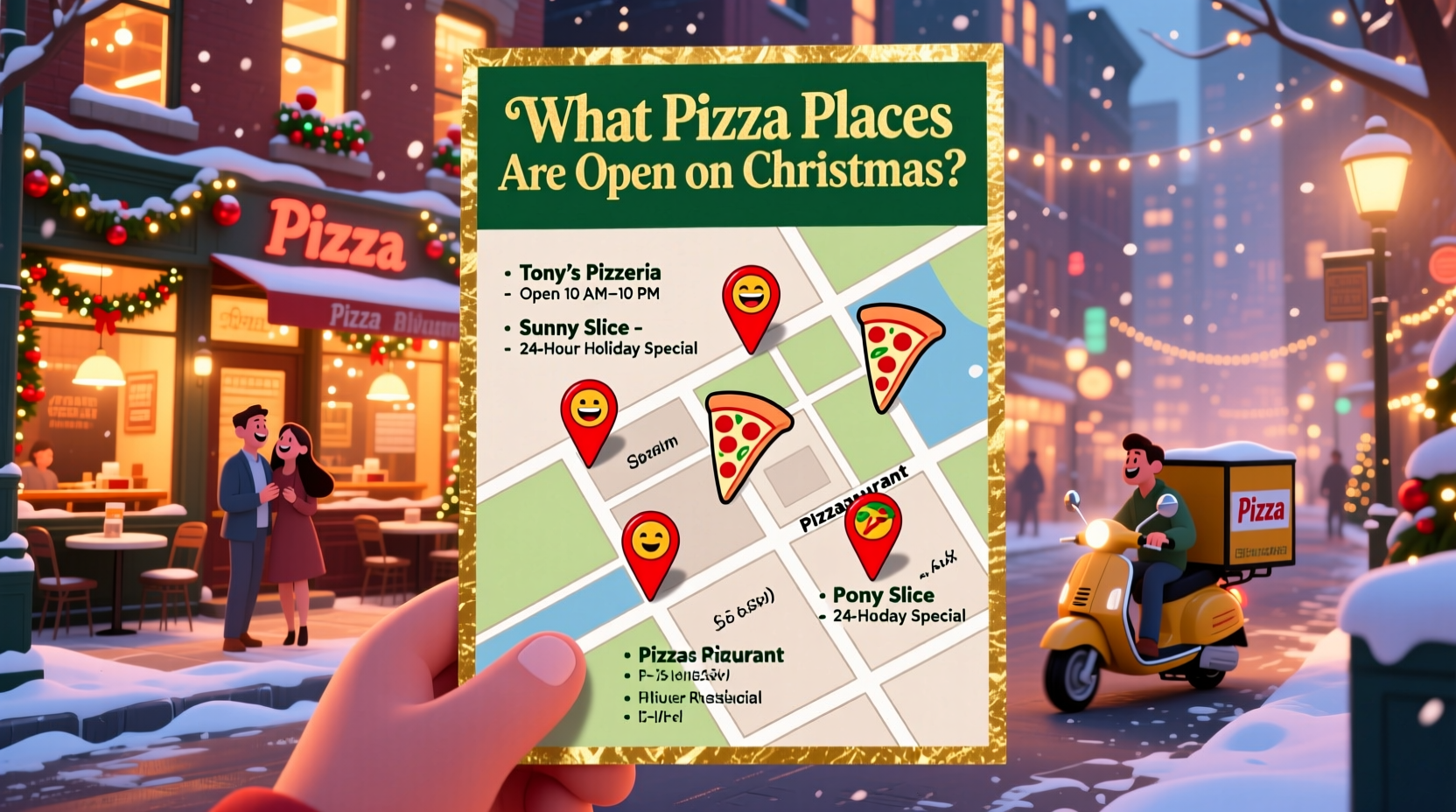 what pizza places are open on christmas