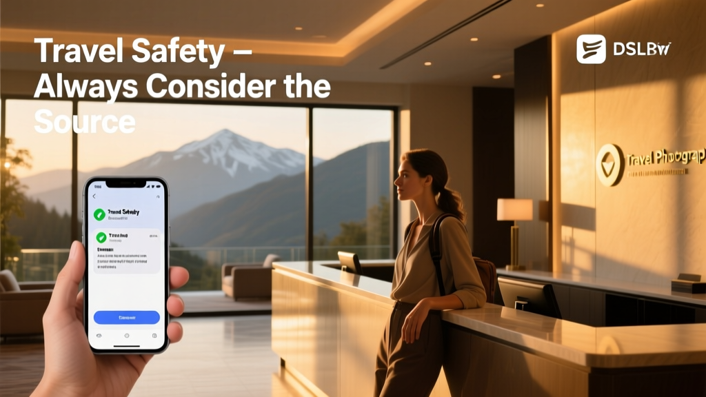 Travel Safety Always Consider The Source: Why Your Information Pipeline Matters More Than You Think