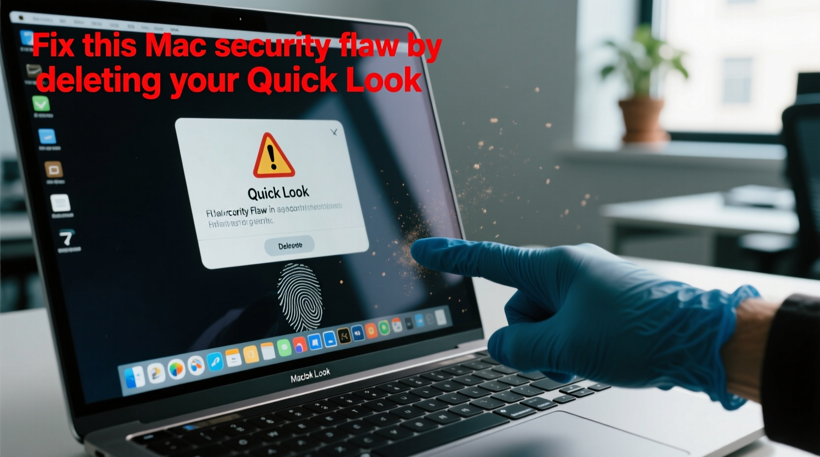 fix this mac security flaw by deleting your quick look