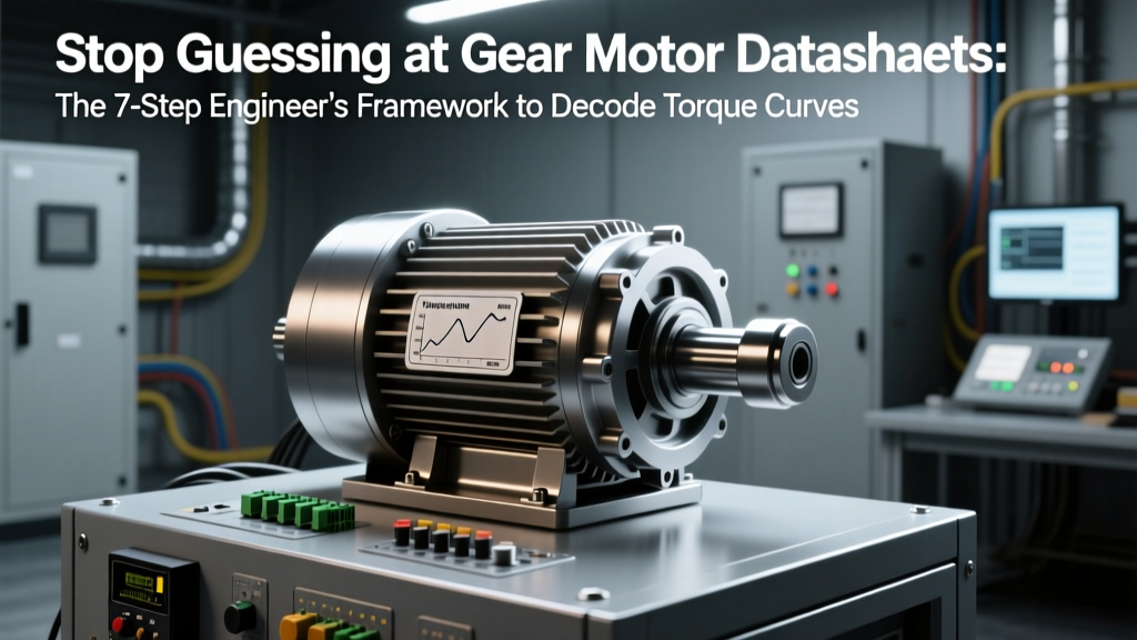 Gear Motor Datasheet Decoder: 7-Step Engineer’s Guide