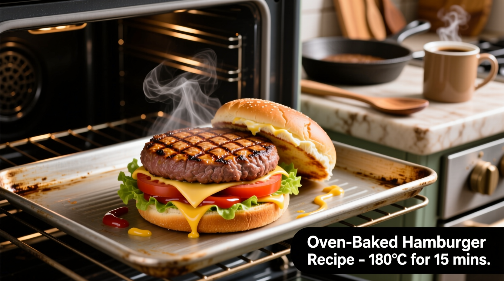how to cook hamburger in oven