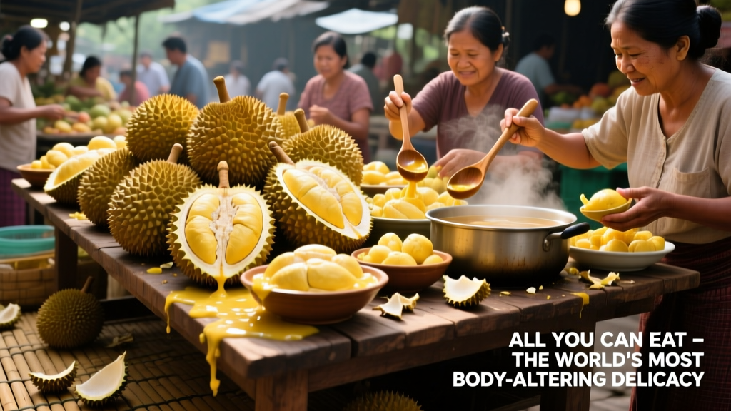 Durian Buffet: All-You-Can-Eat of the World’s Most Body-Altering Delicacy