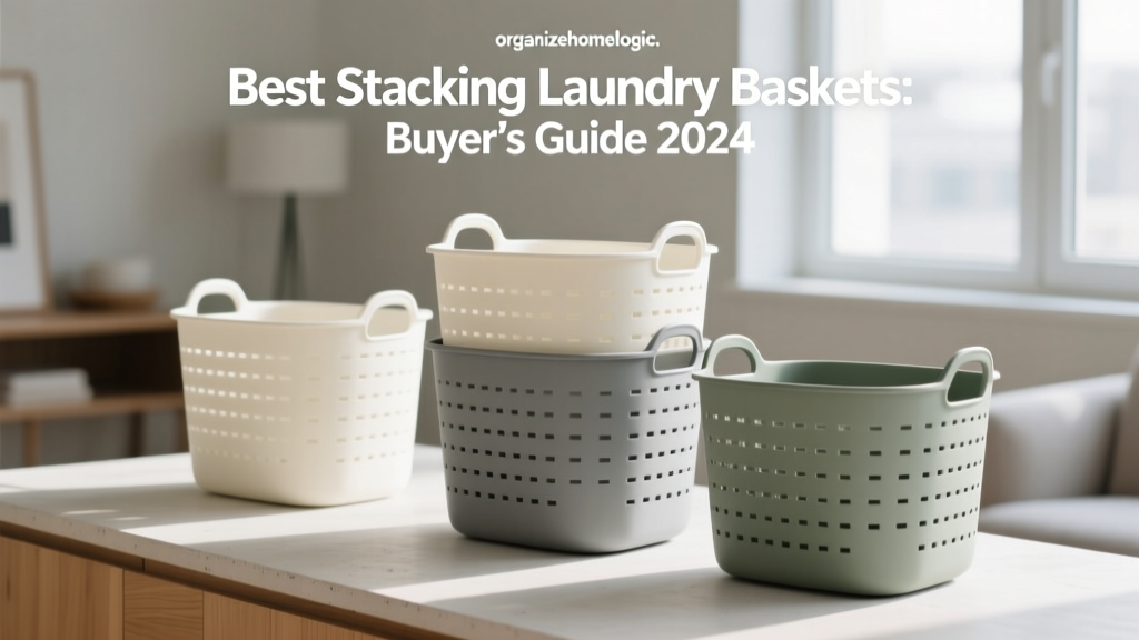 Best Stacking Laundry Baskets: Buyer’s Guide 2024