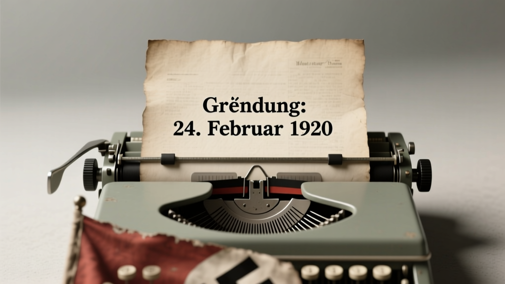 Nazi Party Founding Date: 1919 or 1920?