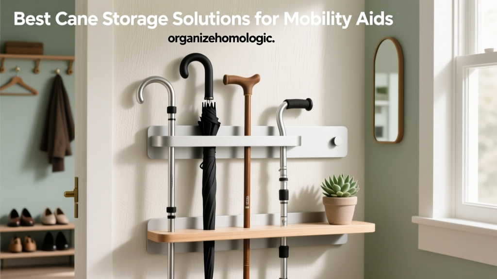 Best Cane Storage Solutions for Mobility Aids
