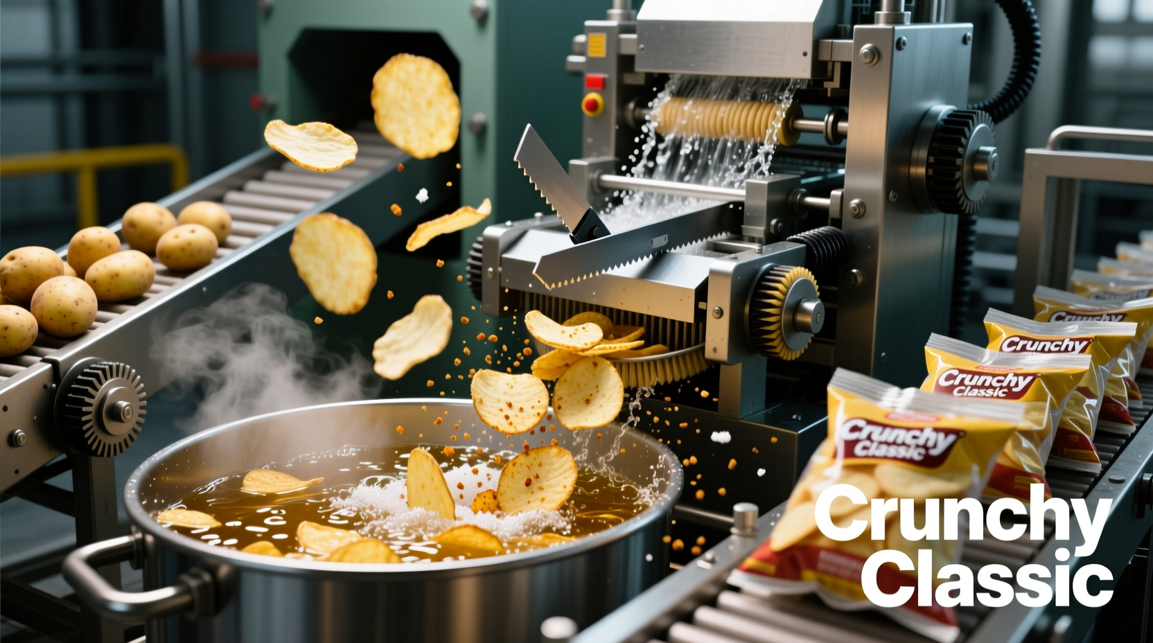 How Potato Chips Are Manufactured: Complete Process Explained