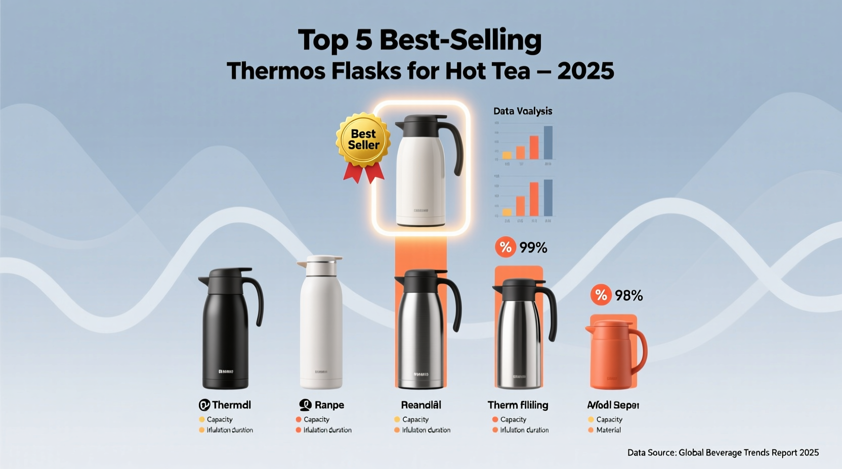 best selling thermos flask for hot tea