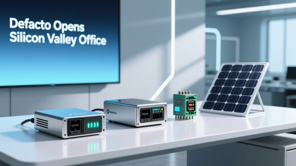 Defacto Opens Silicon Valley Office to Accelerate Grid-Scale Power Electronics Innovation