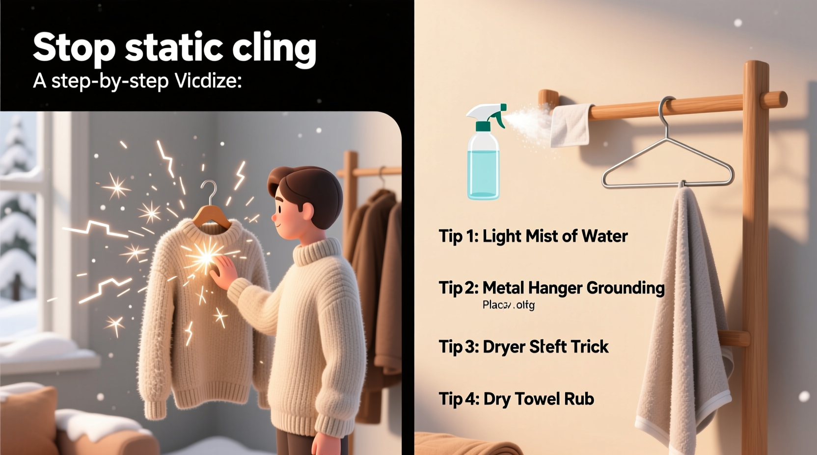 how to stop static cling in winter clothes without ditching your favorite sweater