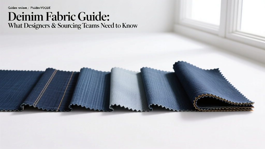 Deinim Fabric Guide: What Designers & Sourcing Teams Need to Know