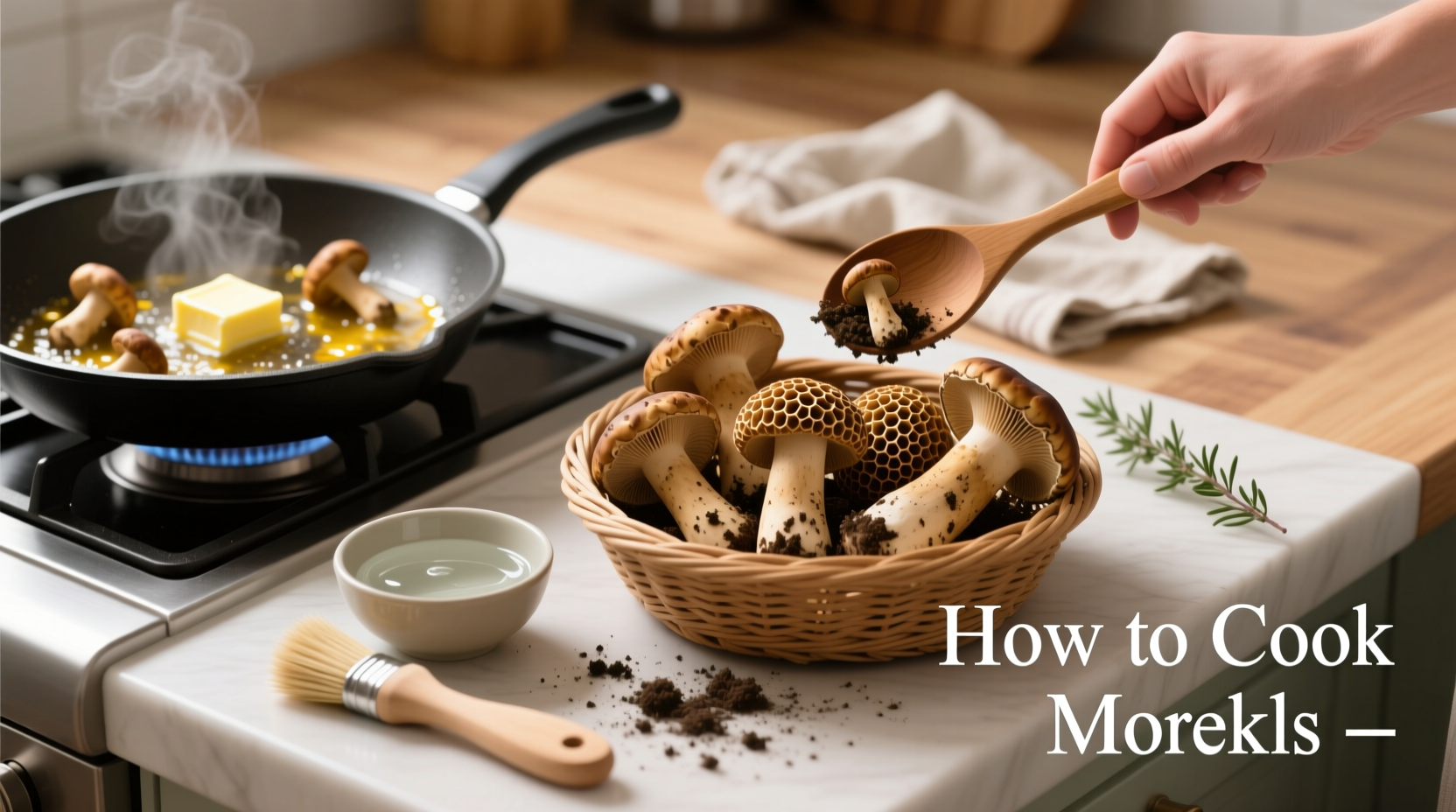 how to cook morels