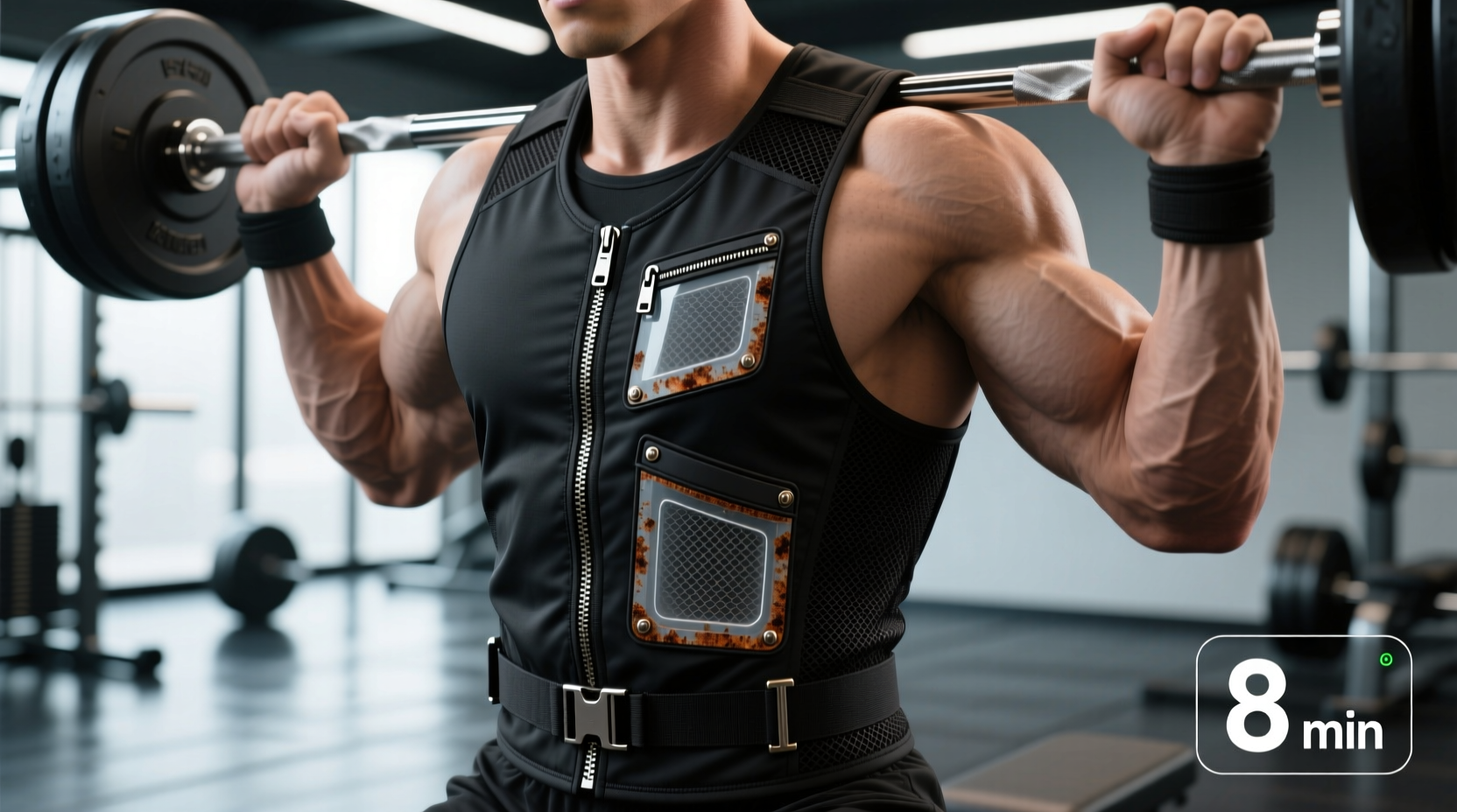 how to clean a weighted vest without rusting pockets