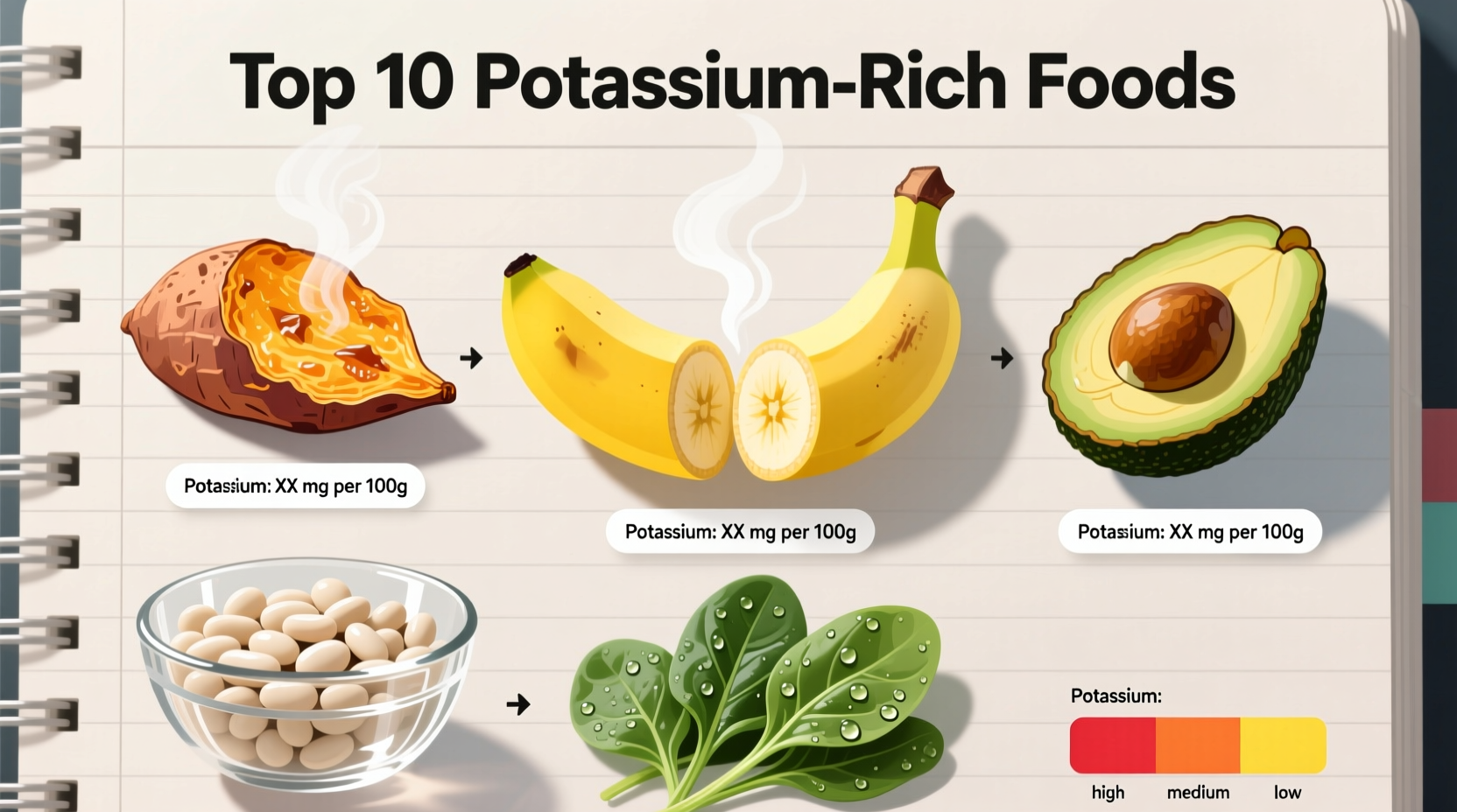 what food has the most potassium