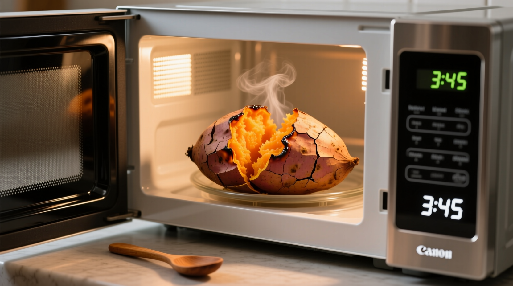 Microwave a Baked Sweet Potato in 5-8 Minutes: Fast & Nutritious