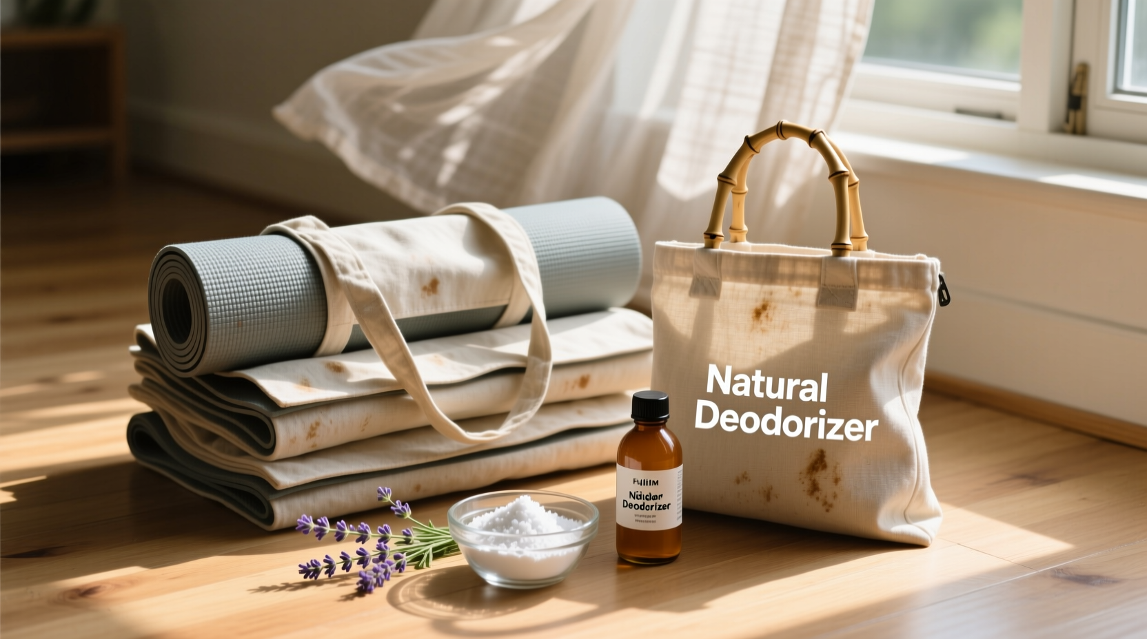 how to deodorize yoga mat carrier bag