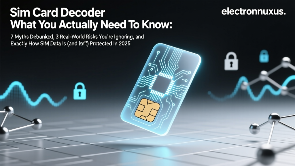 Sim Card Decoder What You Actually Need To Know: 7 Myths Debunked, 3 Real-World Risks You’re Ignoring, and Exactly How SIM Data Is (and Isn’t) Protected in 2025