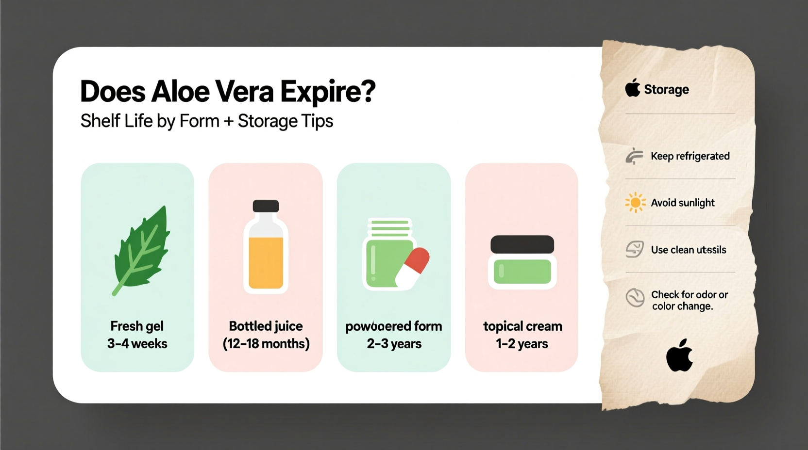Aloe Vera Shelf Life: 4 Storage Mistakes | TheHomeSprouts
