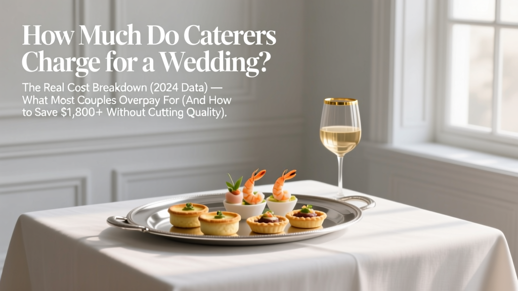 Wedding Catering Costs: Real 2026 Pricing Breakdown