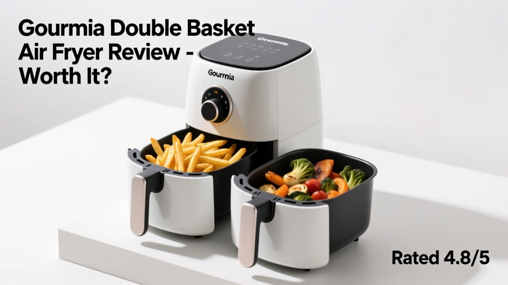 Gourmia Double Basket Air Fryer Review: Worth It?