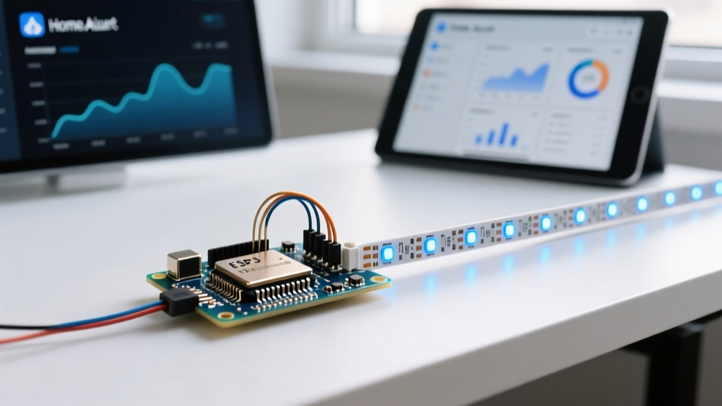 IoT Arduino LED Projects: Build an MQTT WS2812B Status Dashboard