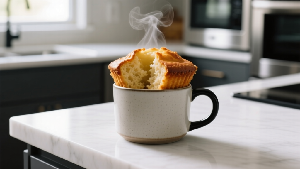 Air Fryer Mug Cake: Crispy-Edged, Moist & Oil-Free
