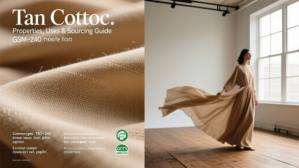 Tan Cotton Fabric: Properties, Uses & Sourcing Guide
