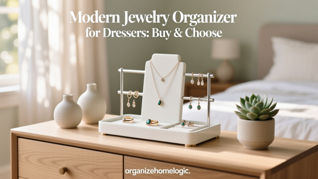 Modern Jewelry Organizer for Dressers: Buy & Choose