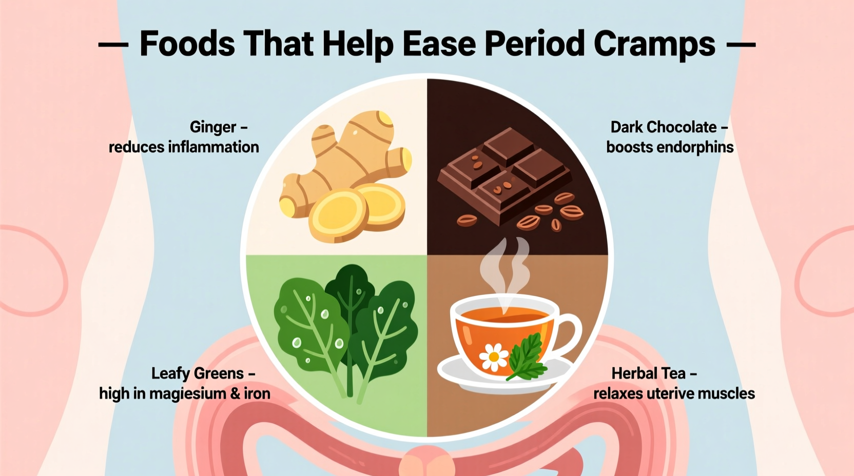 what food helps with period cramps