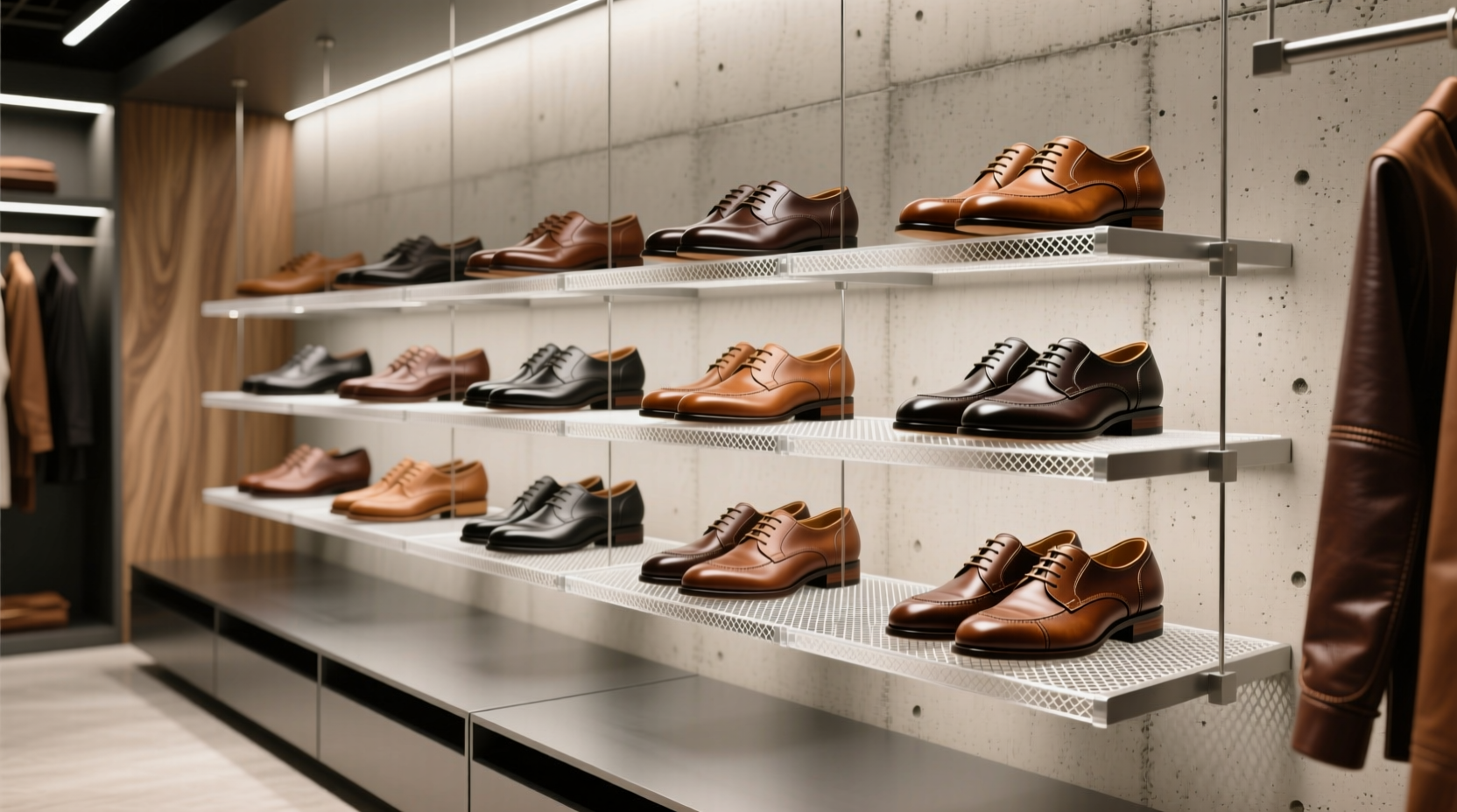 closet organization tips leather shoe storage