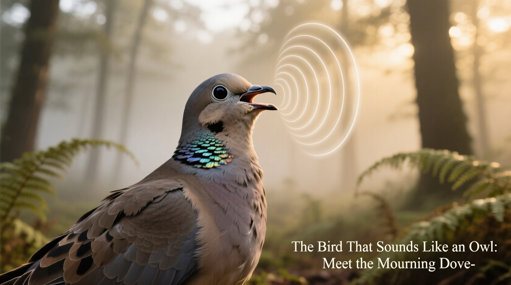 what is the bird that sounds like an owl