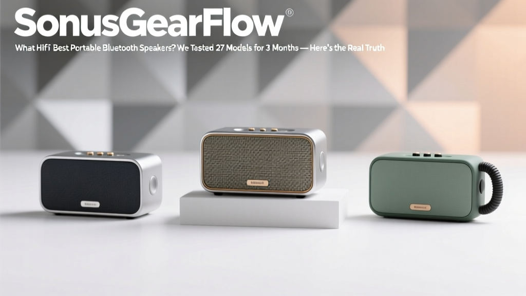 Best Portable Bluetooth Speakers (2026) — Real Hi-Fi Tested