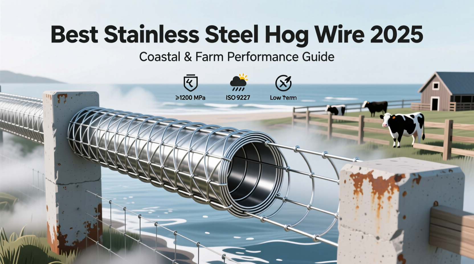 best stainless steel hog wire