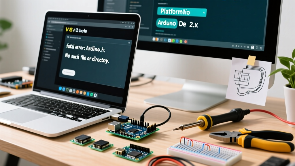 Fixing Arduino Arduino.h Missing Header Errors in VS Code