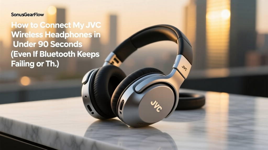 How To Connect My Jvc Wireless Headphones (2026)