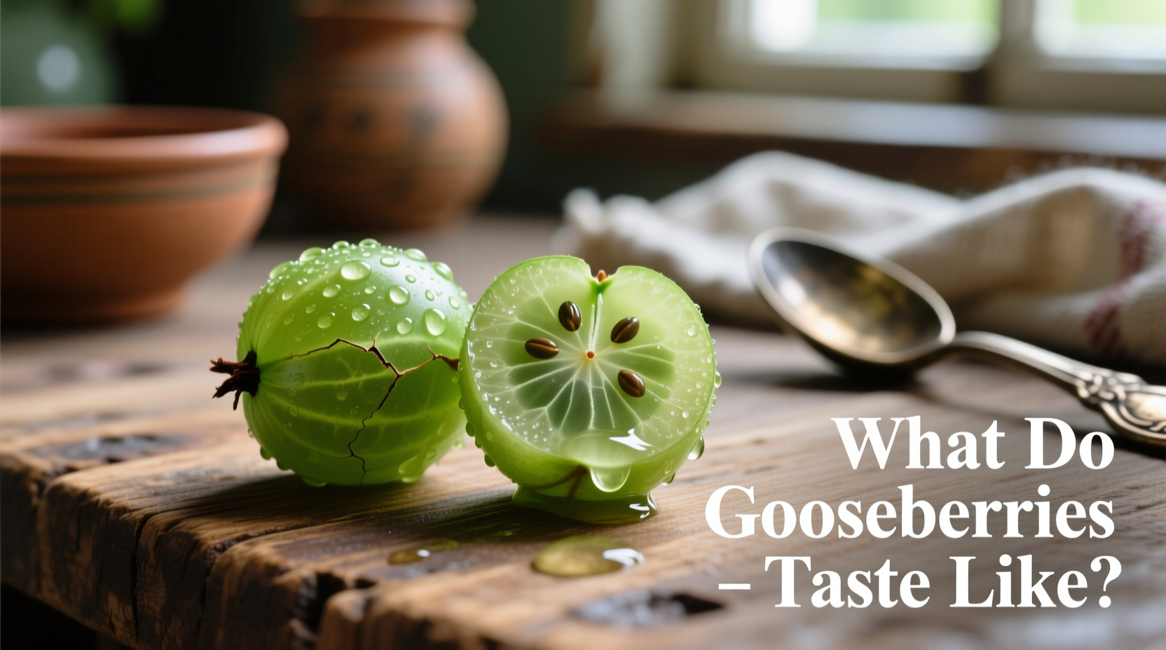 Gooseberry Taste Profile: Sweet-Tart Citrus to Tropical Notes