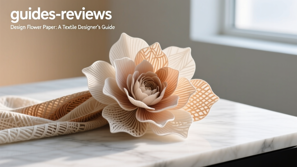 Design Flower Paper: A Textile Designer’s Guide
