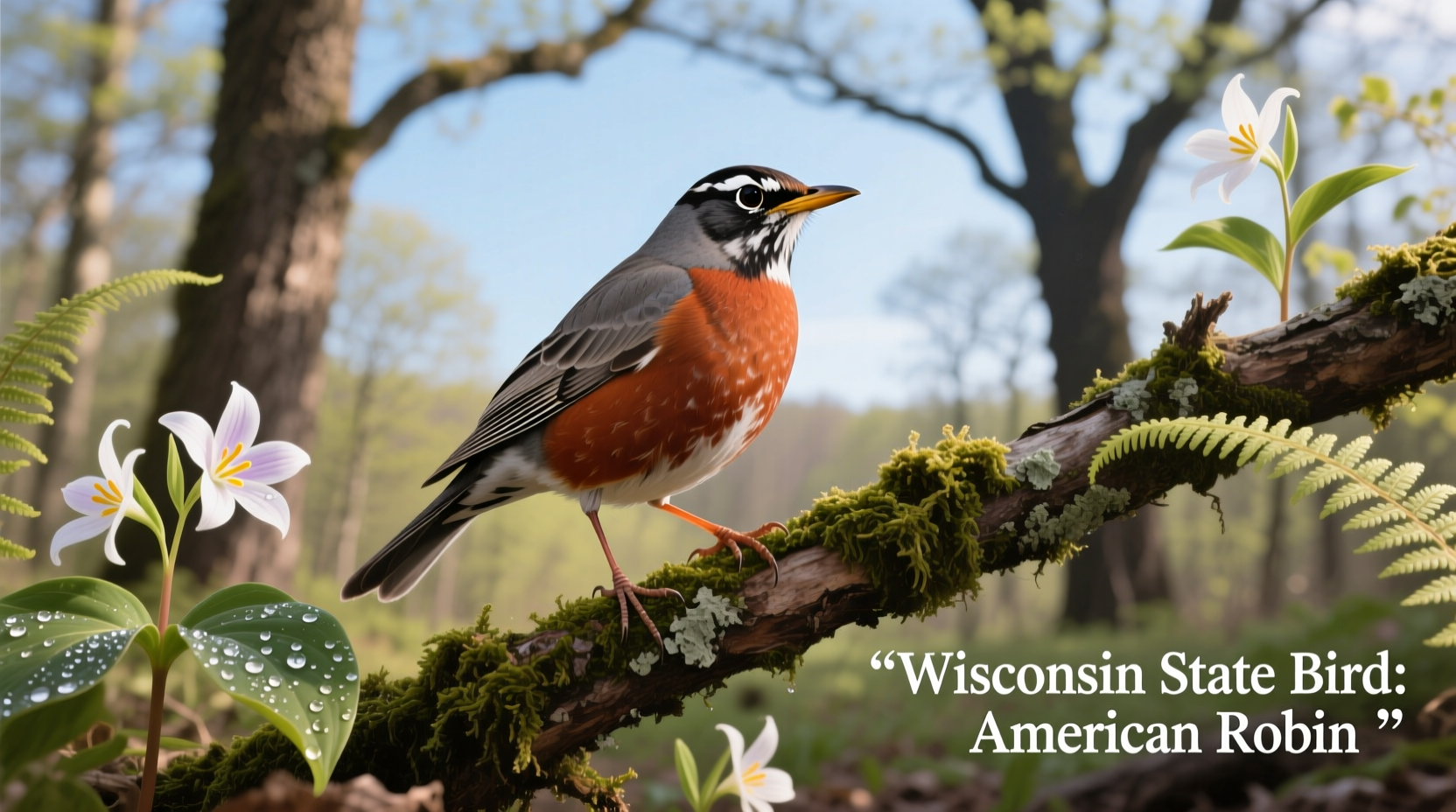what is the wisconsin state bird
