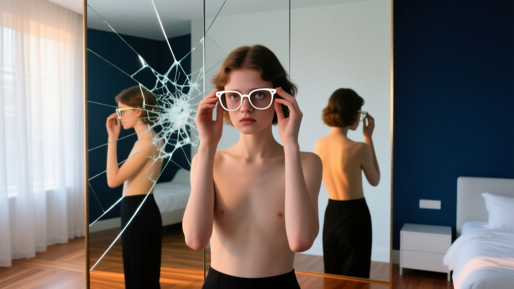 Glasses Feeling Vulnerability: Emotional Dream Meaning