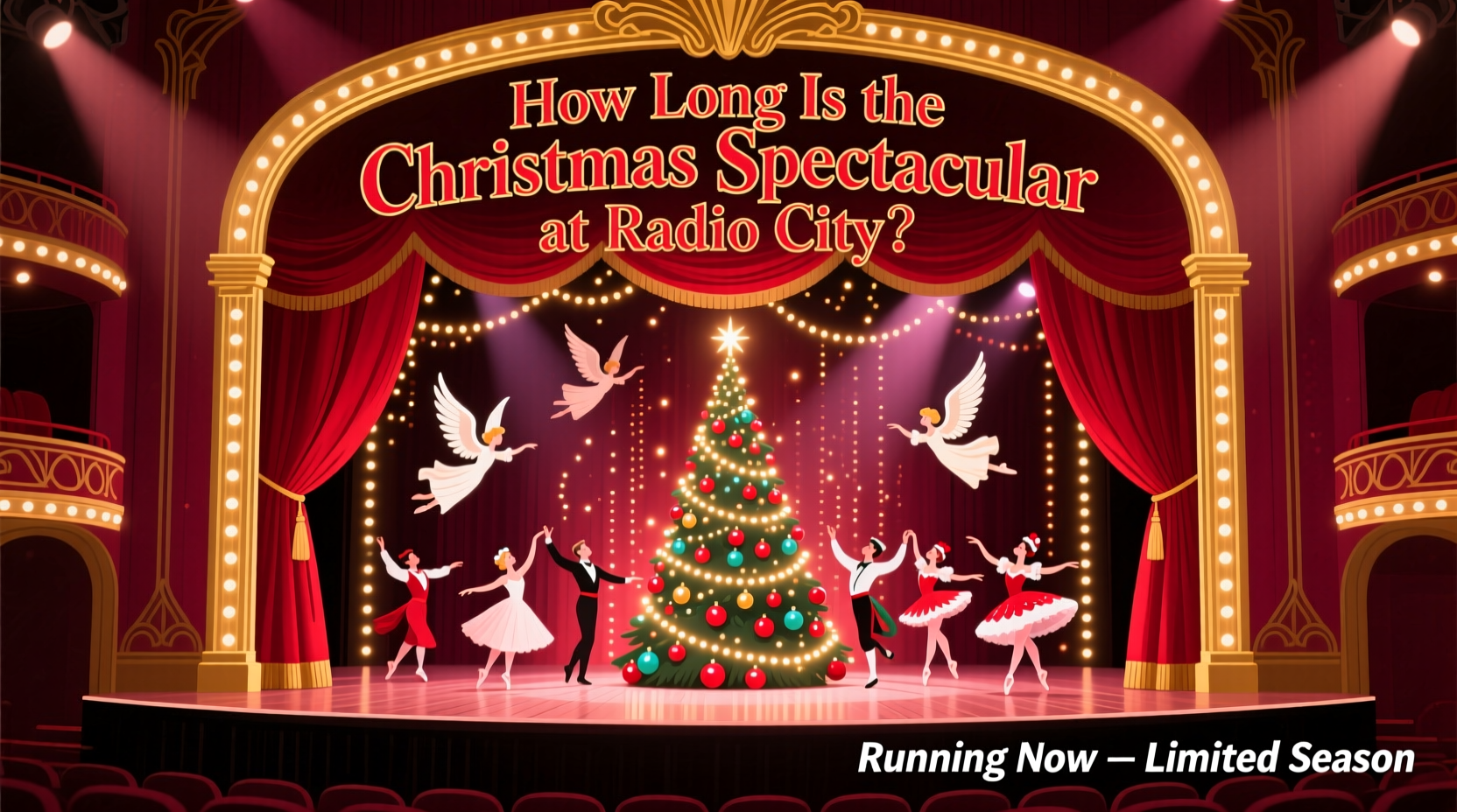 how long is christmas spectacular radio city